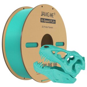 Filament pour imprimante 3D Jamghe Hi Speed PLA+ vert, 1,75 mm, 1 kg