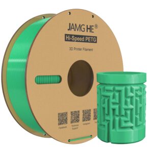 Filament pour imprimante 3D Jamghe hi speed PETG vert