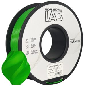 Filament pour imprimante 3D Prof. Lab PLA+ vert 1,75 mm 1 kg