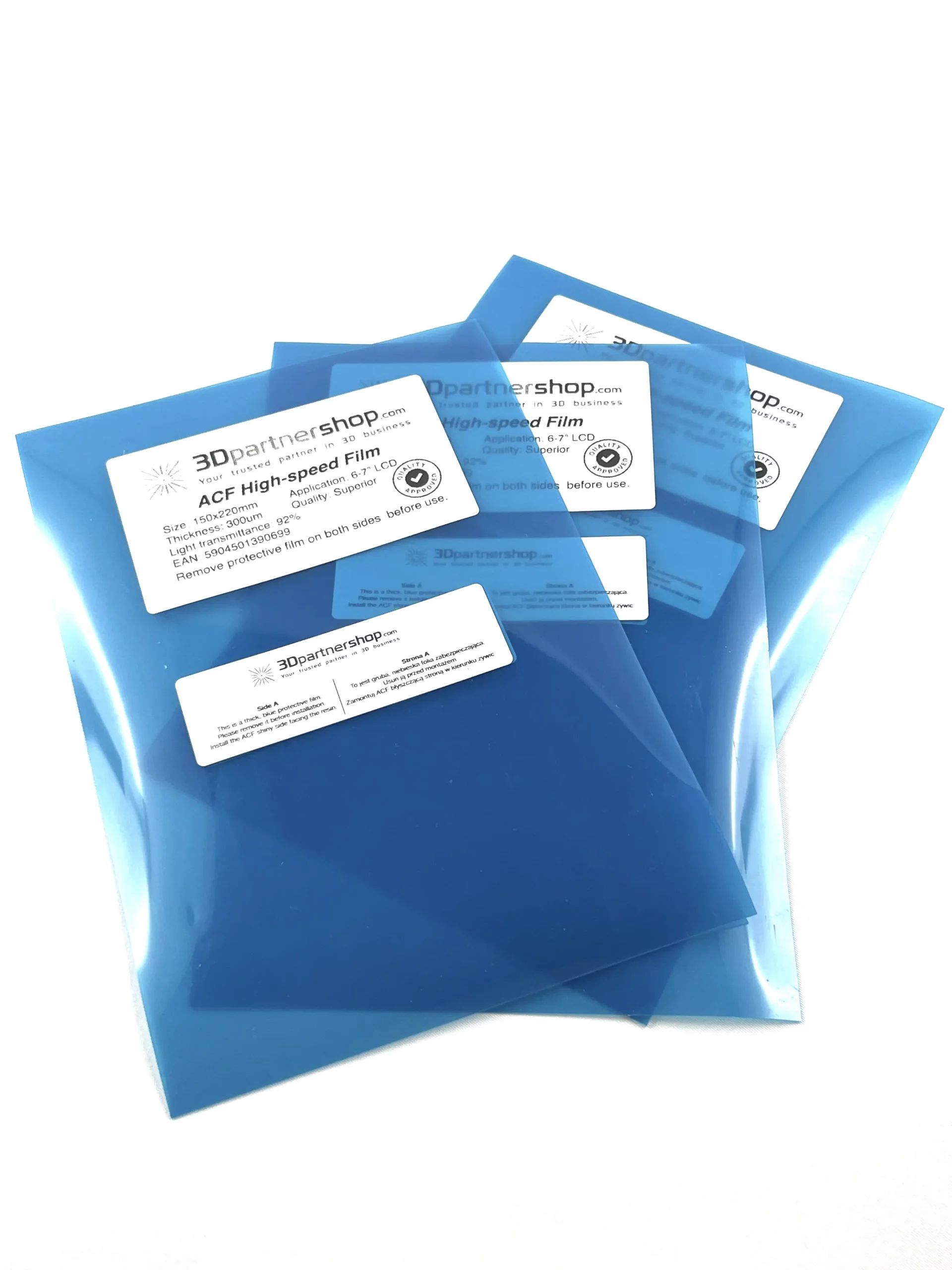 Film FEP ACF Premium 3Dpartnershop pour Anycubic Photon M5S / M5s Pro / M7 / M7 PRO – 5 pièces 1 Film FEP ACF Premium 3Dpartnershop pour Anycubic Photon M5S / M5s Pro / M7 / M7 PRO – 5 pièces