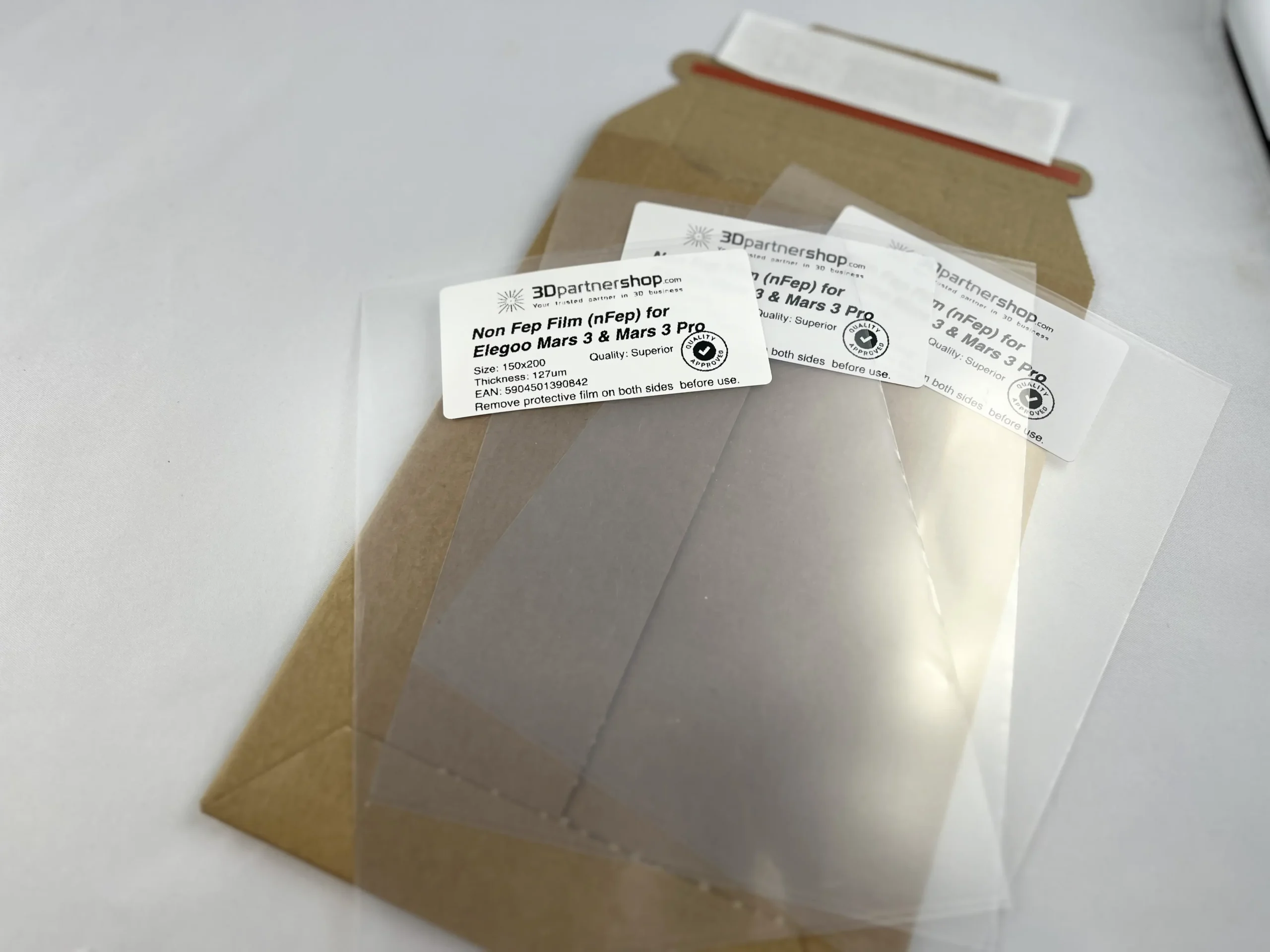 Film FEP pour Anycubic Photon, Elegoo Mars – 3 pièces 2 Film FEP pour Anycubic Photon, Elegoo Mars – 3 pièces