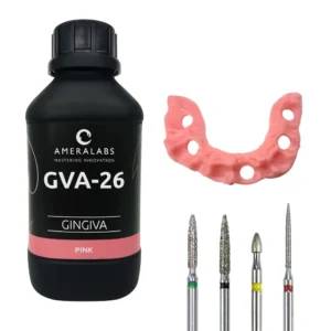Résine pour imprimante 3D Ameralabs GVA-26 Pink 1 kg