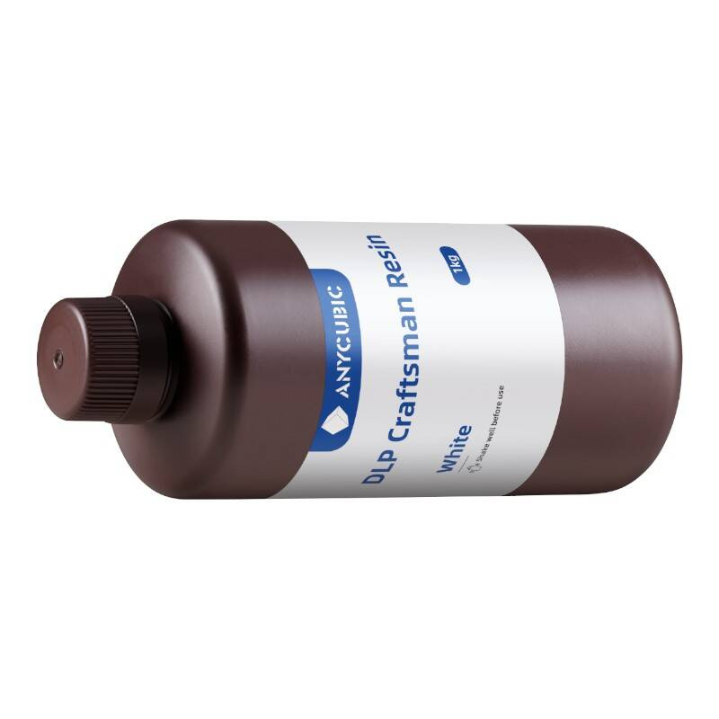 Résine pour imprimante 3D AnyCubic Craftsman Blanche 1 kg 4 Résine pour imprimante 3D AnyCubic Craftsman Blanche 1 kg