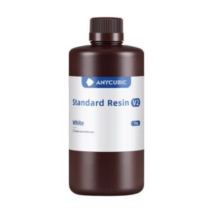 Résine pour imprimante 3D Anycubic Standard Blanc 1 kg