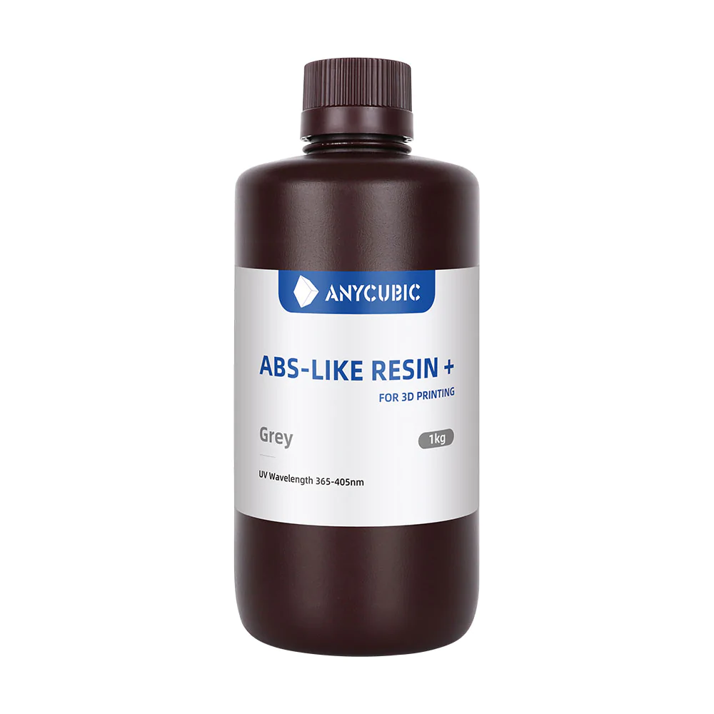 Résine pour imprimante 3D Anycubic similaire à l'ABS Gris 1 kg 1 Résine pour imprimante 3D Anycubic similaire à l'ABS Gris 1 kg