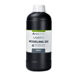Résine pour imprimante 3D Applylabwork SLA Modeling 200 – Gris 1 kg