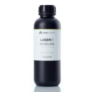 Résine pour imprimante 3D Applylabwork SLA Modeling – Transparente 1 kg