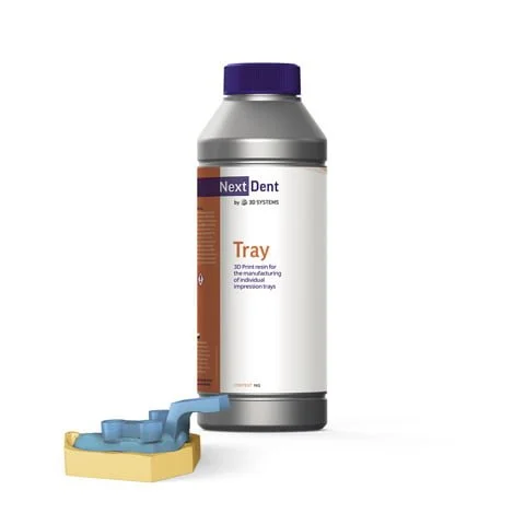 Résine pour imprimante 3D NextDent Tray – Bleu 1 kg