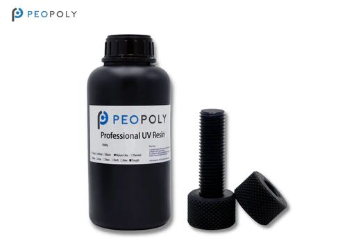 Résine pour imprimante 3D Peopoly Nylon-Like Tough – résistante, noire, 1 kg 1 Résine pour imprimante 3D Peopoly Nylon-Like Tough – résistante, noire, 1 kg