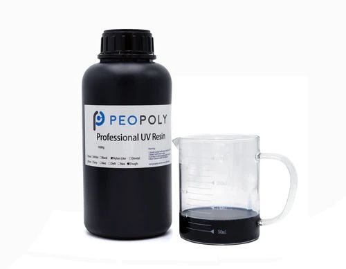 Résine pour imprimante 3D Peopoly Nylon-Like Tough – résistante, noire, 1 kg 3 Résine pour imprimante 3D Peopoly Nylon-Like Tough – résistante, noire, 1 kg