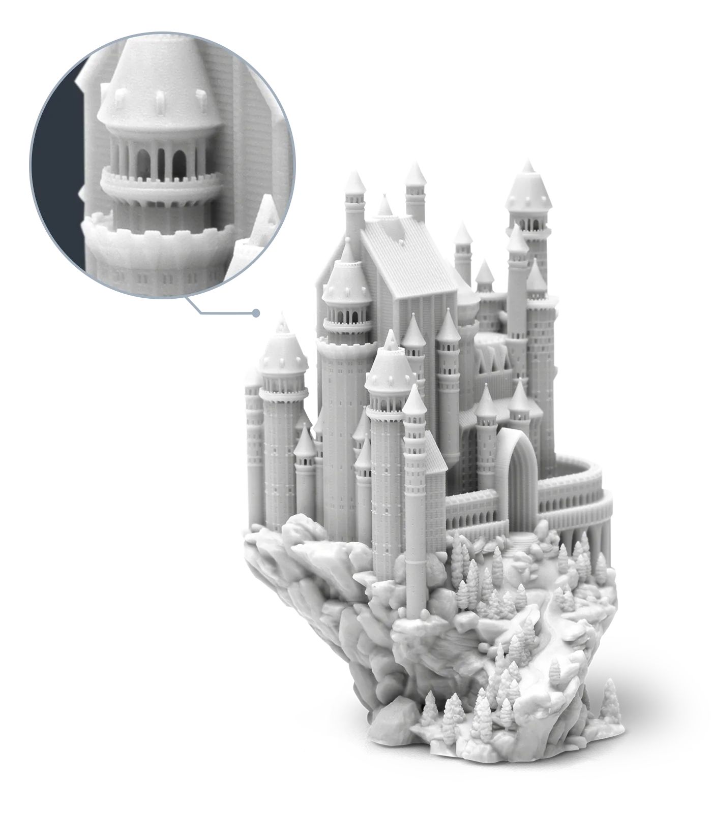 Résine pour imprimante 3D Phrozen Aqua 8K Snow-Gray 1 kg 2 Résine pour imprimante 3D Phrozen Aqua 8K Snow-Gray 1 kg