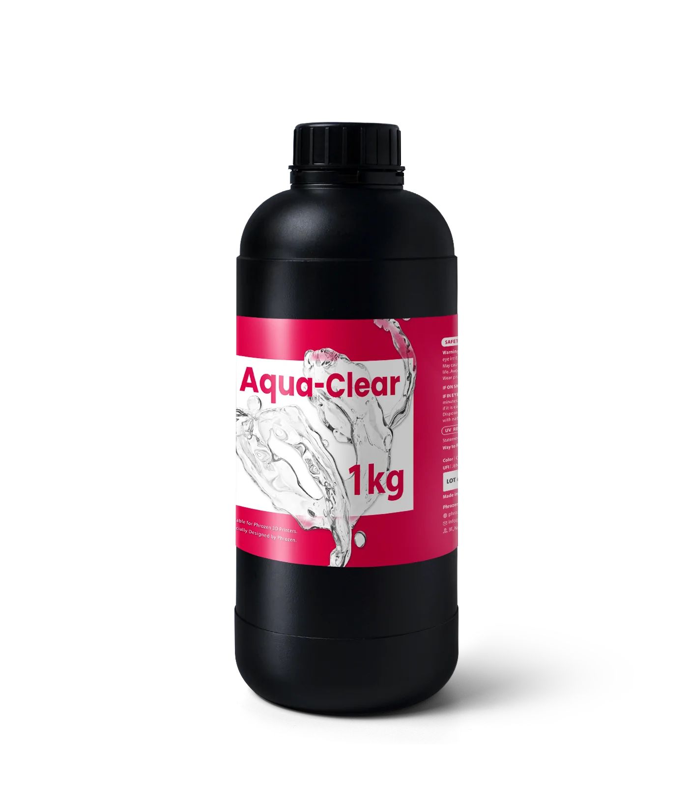 Résine pour imprimante 3D Phrozen Aqua Clear 1 kg 3 Résine pour imprimante 3D Phrozen Aqua Clear 1 kg