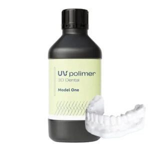 Résine pour imprimante 3D UV Polymer Model One Blanc 1 kg