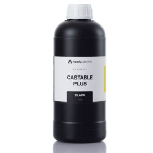 Résine pour imprimante 3D Applylabwork Castable Plus Black, 1 kg